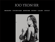 Tablet Screenshot of jooyeonsir.com